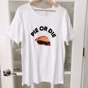 🍗 RIFFRAFF Thanksgiving “PIE OR DIE” T-Shirt Sz L